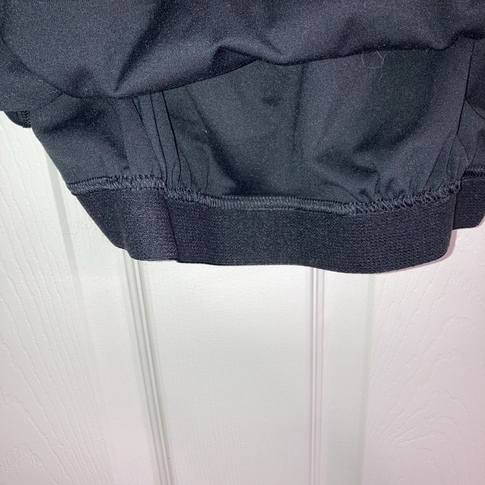 Girlfriend Collective Black Cleo Halter Crop Top Racerback Bra Size‎ M - Picture 6 of 7